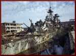 Admiral Hipper cruiser in dry dock Kiel 1945
