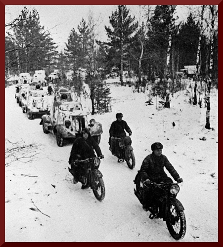 RIAN archive 607893 A Soviet scouting unit