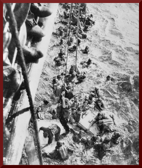 HMS Dorsetshire Bismarck survivors