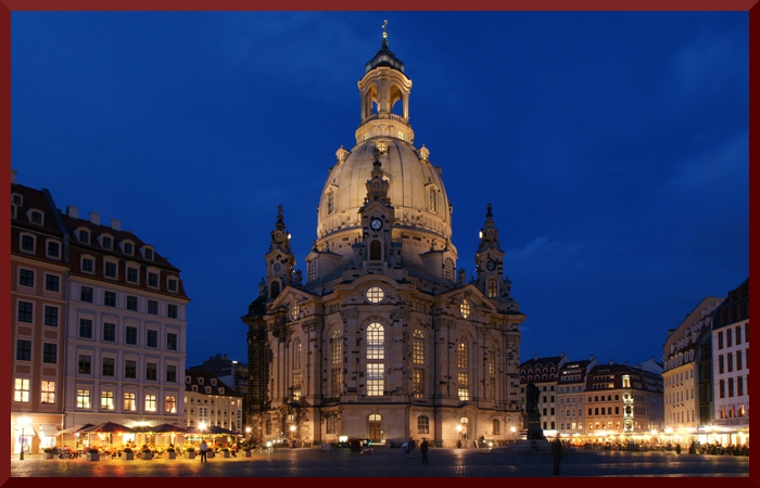 Frauenkirche Blaue Stunde