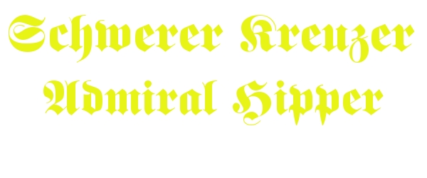Überschrift Admiral Hipper