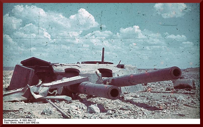 Bundesarchiv N 1603 Bild-117, Russland, Sewastopol, zerstörte Festung Maxim Gorki