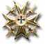 Spanienkreuz gold
