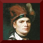 Joseph Brant painting by George Romney 1776