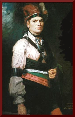 Joseph Brant painting by George Romney 1776 (1)
