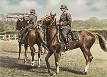 Bild 48 Schießen aus dem Sattel