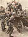 Bild 139 Infanteriegepäck wird verladen