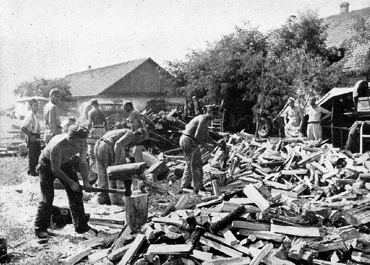 101b Feldbäckerei Brennholz