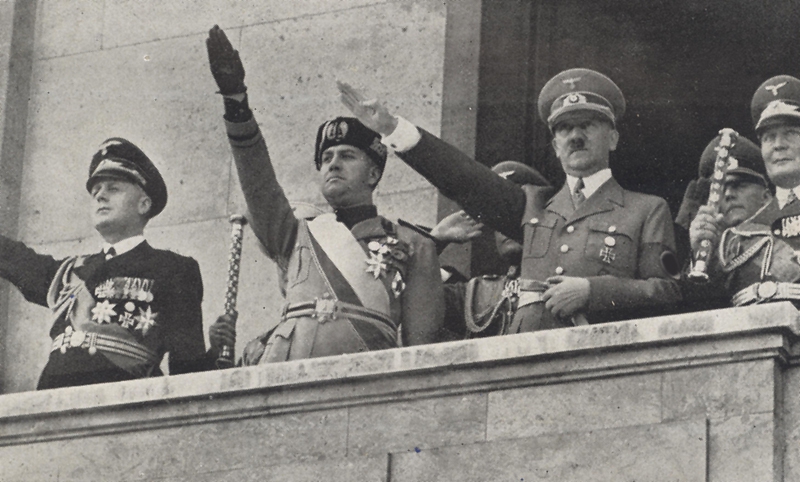 Adolf Hitler mit Graf Ciano Forenbildarchiv