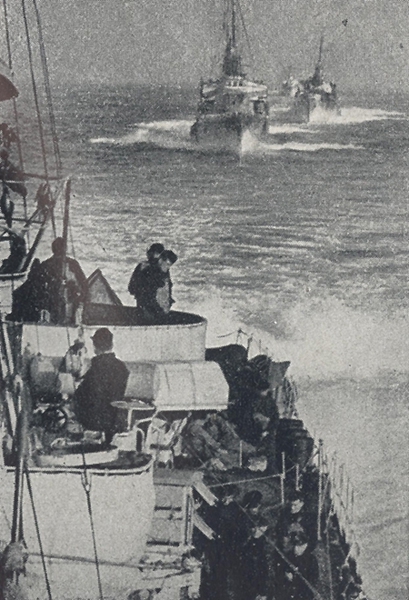 Dt.Torpedoboot vor der englischen Küste.Torpedoboot vor der englischen Küste.Torpedoboot vor der englischen Küste