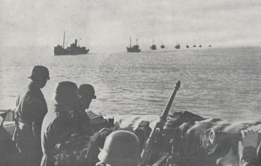 Minenräumboote kehren vom Einsatz zurück 001 Forenbildarchiv