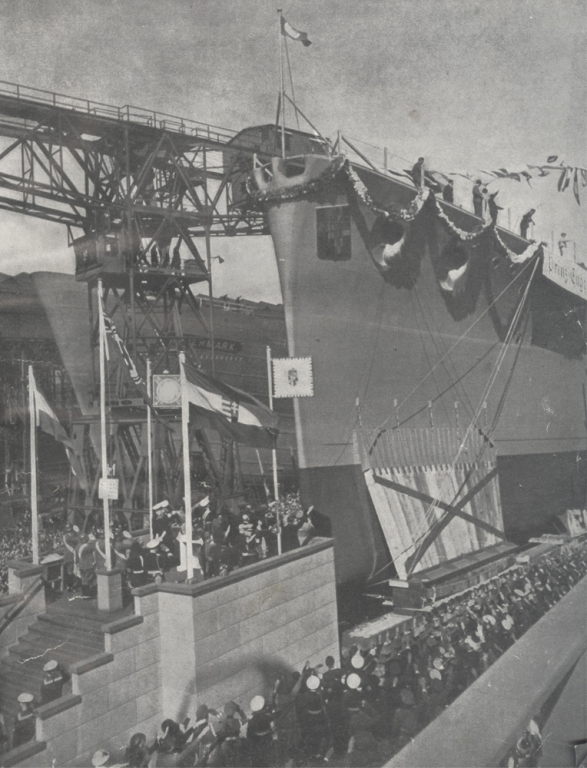 Stapellauf Prinz Eugen 001 forenbildarchiv