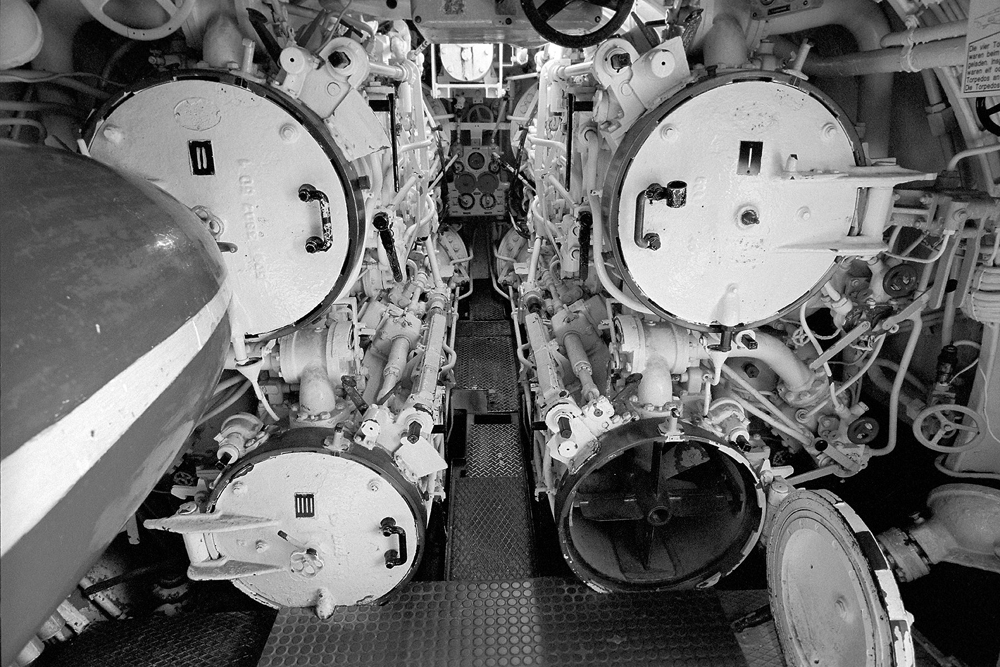 VII C U-Boot Bugraum