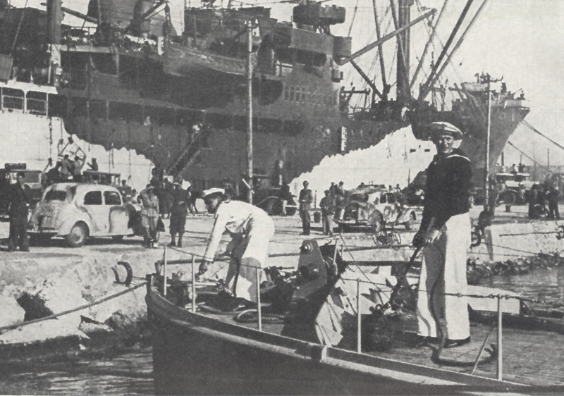 Mittelmeerhafen dt Räumboot forenbildarchiv