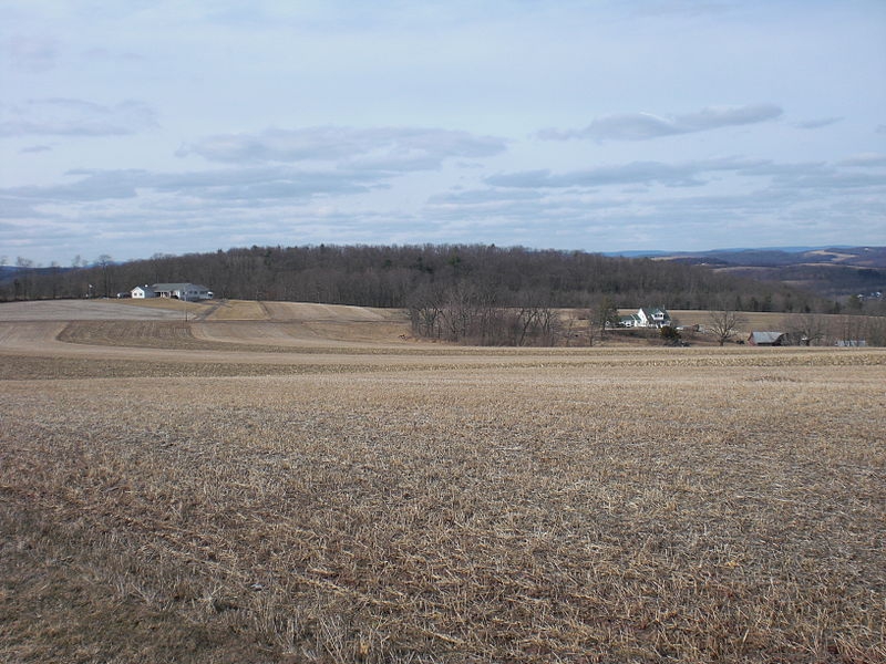 Scenery of Mount Pleasant Township, Columbia County, Pennsylvania[1]