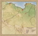 Libyen Map