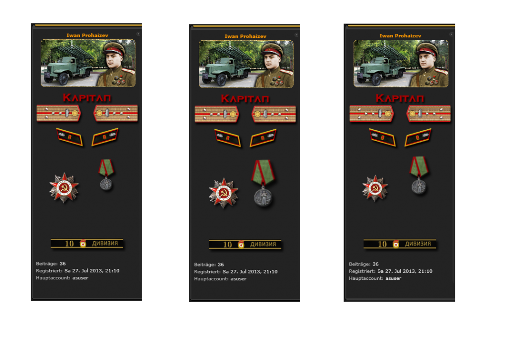 Vorschlag Parametrierung