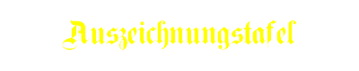 Auszeichnung