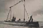 Frachttauchboot Deutschland die Weser aufwärts