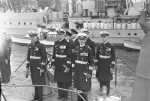 Bundesarchiv Bild 200-Ub0114, Kiel, Indienststellung U-45