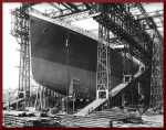 RMS Titanic ready for launch, 1911