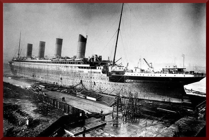Titanic between 1909 and 1912