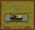PzKpfw I A Breda, Spanien
