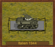 M3 Stuart eckig (us) 44, Italien