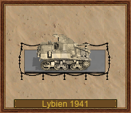 M3 Stuart eckig (gb) 41, Lybien