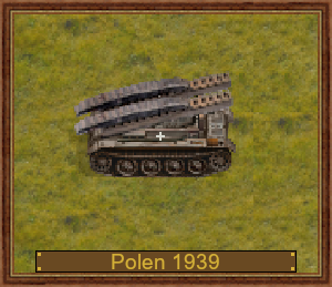 Pz II D,Brückenleger, D-1939, Polen