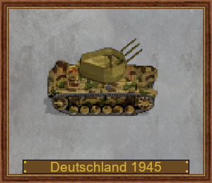 Pz III,2 cm Vierling D-1945, Deutschland