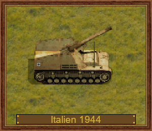 Pz IV,Hummel D-1944 Italien