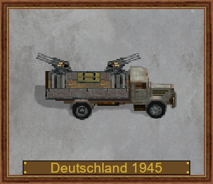 2 cm Fla-MG 151 auf BN 4500 A D-1945 Deutschland