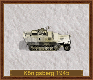 2 cm Fla-MG 151 auf Sd.Kfz.251-21 D-1945 Königsberg