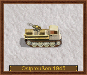 2 cm Fla-MG 151 auf RSO01 D-1945 Ostpreußen