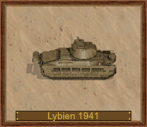 Matilda II Mk II, GB-1941 Lybien 1