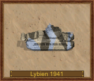 Matilda II Mk II, GB-1941 Lybien 2