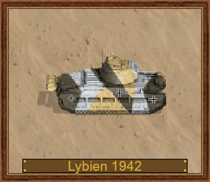 Matilda II Mk II, D-1942 Lybien