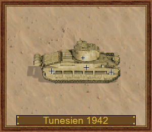 Matilda II Mk II, D-1942 Tunesien