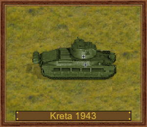 Matilda II Mk III, D-1943 Kreta